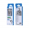 ISER SK1103 CABLE TRENZADO CARGA RÁPIDA TYPE-C 5A 1M NEGRO