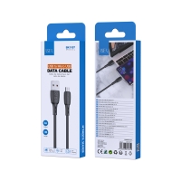 ISER SK1107 CABLE DE DATOS PVC MICRO USB 3A 1M NEGRO