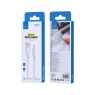 ISER SK1109 CABLE DE DATOS PVC LIGHTNING 3A 1M BLANCO