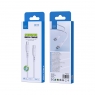 ISER SK1110 CABLE DE DATOS PVC TYPE-C TO TYPE-C 60W 1M BLANCO
