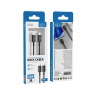 ISER SK1132 CABLE DE CARGA RÁPIDA TYPE-C TO TYPE-C 60W 5A 1M NEGRO