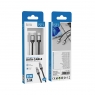 ISER SK1136 CABLE DE CARGA RÁPIDA TRENZADO TYPE-C TO TYPE-C 60W 5.0A 1M NEGRO