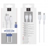 WOOX WB2484 CABLE MICRO USB V8 1A 3M BLANCO