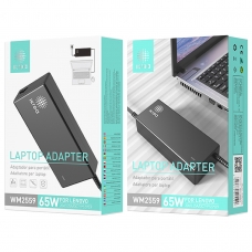 WOOX WM2559 CARGADOR DE PORTÁTIL 20V/3.25A DC7.9*5.5*0.9 FOR LENOVO 65W