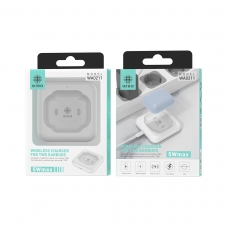 IKREA WA0211 CARGADOR INALÁMBRICO RÁPIDO PARA AURICULARES AIRPODS 5W 