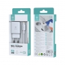 IKREA WA0237 CARGADOR 2 PUERTOS TYPE-C+USB CON CABLE C-LIGHTNING 40W BLANCO