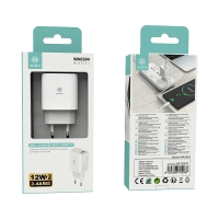 IKREA WA0304 CARGADOR PD 1 PUERTO USB-A CON SMART IC 12W 2.4A MAX BLANCO