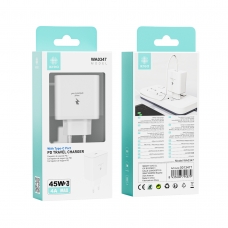 IKREA WA0347 CARGADOR PD CON PUERTO TYPE-C 45W 4A MAX BLANCO