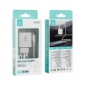 IKREA WA0392 CARGADOR PD CON PUERTO USB-C Y CABLE USB-C TO TYPE-C 20W 3A MAX BLANCO