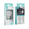 IKREA WA0400 CARGADOR PD CON 2 PUERTOS USB-C Y CABLE TYPE-C TO TYPE-C 35W BLANCO