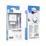 ISER SA0056 CARGADOR PD CON CABLE TYPE-C TO LIGHTNING 20W 3.4A BLANCO