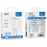 ISER SA0122 CARGADOR USB-C PD ABS+PC CON SAMRT CHIP 20W 3A BLANCO