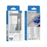 ISER SA0128 CARGADOR PUERTO USB-A CON CABLE USB-A TO TYPE-C 18W 3A BLANCO