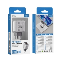 ISER SA0139 CARGADOR 2 PUERTOS QC+PD 20W BLANCO