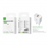 MX0074 EU Single USB Wall Charger QC18W Sin Cable-Blanco