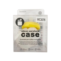 WOOX WC3076 FUNDA SILICONA PARA AIRPODS BIBERÓN AMARILLO