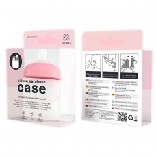 WOOX WC3076 FUNDA SILICONA PARA AIRPODS BIBERÓN ROSA