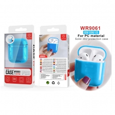 WOOX WR9061 FUNDA PROTECTORA DE PC PARA AIRPODS AZUL