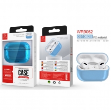 WOOX WR9062 FUNDA PROTECTORA DE PC PARA AIRPODS PRO AZUL