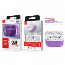 WOOX WR9062 FUNDA PROTECTORA DE PC PARA AIRPODS PRO LILA