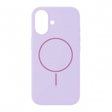 FUNDA MAGNÉTICA DE SILICONA PARA IPHONE 17 PRO MAX LILA