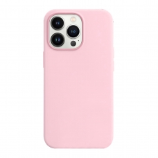 FUNDA DE SILICONA  PARA IPHONE 16 PLUS ROSA