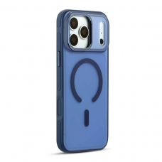 MX0495 FUNDA AZUL MAGNÉTICA FUERTE AK TPU PARA IPHONE 17