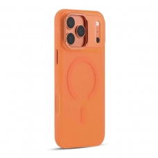 MX0495 FUNDA NARANJA MAGNÉTICA FUERTE AK TPU PARA IPHONE 17