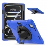 MX0464 FUNDA AZUL ANTIGOLPES 3 EN 1 CON SOPORTE GIRATORIO 360ºY CORREA DE MANO AJUSTABLE PARA IPAD PRO 11 2024/2025