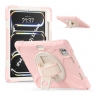 MX0464 FUNDA ROSA ANTIGOLPES 3 EN 1 CON SOPORTE GIRATORIO 360ºY CORREA DE MANO AJUSTABLE PARA IPAD PRO 11 2024/2025