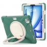 MX0470 FUNDA VERDE ANTIGOLPES 3 EN 1 CON SOPORTE GIRATORIO 360º PARA IPAD AIR 13 2026/2025/2024/PRO 12.9 2018/2020/2021/2022