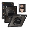 MX0476 FUNDA NEGRA 2 EN 1 CON SOPORTE GIRATORIO 360º Y BANDA DE MANO PARA IPAD PRO 13 2024/2025