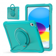 MX0477 FUNDA AZUL CLARO 2 EN 1 CON SOPORTE GIRATORIO 360º PARA IPAD 10TH 2022 10.9"/IPAD 11 2025