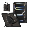 MX0479 FUNDA NEGRA 2 EN 1 CON SOPORTE GIRATORIO 360º PARA IPAD PRO 11 2024/2025