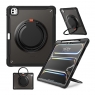 MX0481 FUNDA NEGRA 2 EN 1 CON SOPORTE GIRATORIO 360º PARA IPAD PRO 13 2024/2025