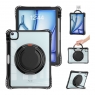 MX0488 FUNDA NEGRA TRANSPARENTE ULTRALIGERA CON SOPORTE 360°PROTECCIÓN COMPLETA PARA IPAD AIR 11 2026/2025/2024/PRO 11 2018/2020/2021/2022/AIR 4/5 10.9