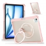 MX0491 FUNDA ROSA BICOLOR CON SOPORTE GIRATORIO 360° Y PROTECCIÓN ANTIGOLPES PARA IPAD AIR 11 2026/2025/2024/PRO 11 2018/2020/2021/2022/AIR 4/5 10.9