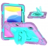 MX0575 FUNDA LILA ANTIGOLPE CON SOPORTE GIRATORIO 360°PARA IPAD 10TH 2022 10.9"/IPAD 11 2025