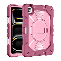 MX0576 FUNDA FUCSIA ANTIGOLPE CON SOPORTE GIRATORIO 360°PARA IPAD AIR 11 2026/2025/2024/PRO 11 2018/2020/2021/2022/AIR 4/5 10.9