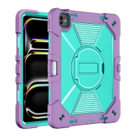 MX0577 FUNDA LILA ANTIGOLPE CON SOPORTE GIRATORIO 360°PARA IPAD AIR 13 2026/2025/2024