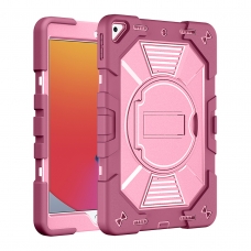 MX0580 FUNDA FUCSIA ANTIGOLPE CON SOPORTE GIRATORIO 360°PARA IPAD 10.2(7TH 2019/8TH 2020/9TH 2021)/IPAD PRO 10.5 (2017)
