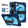 MX0588 FUNDA AZUL ANTIGOLPE CON ASA DE MANO 360°Y BANDOLERA PARA IPAD AIR 11 2026/2025/2024/PRO 11 2018/2020/2021/2022/AIR 4/5 10.9