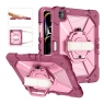 MX0589 FUNDA FUCSIA ANTIGOLPE CON ASA DE MANO 360°Y BANDOLERA PARA IPAD AIR 13 2026/2025/2024