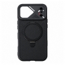 MX0548 FUNDA NEGRA MAGNÉTICA CON SOPORTE 360º PROTECCIÓN TOTAL PARA IPHONE 18 PRO