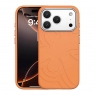 MX0538 FUNDA NARANJA ANTIGOLPE FLOWER TPU PARA IPHONE 18 PRO