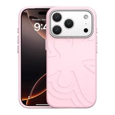 MX0538 FUNDA ROSA ANTIGOLPE FLOWER TPU PARA IPHONE 18 PRO