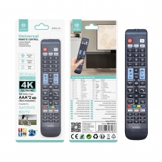 IKREA WR9141 MANDO UNIVERSAL DE TV PARA SHARP/SONY/PANASONIC/SANYO/HITACHI/TOSHIBA/PHILIPS/LG NEGRO