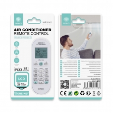 IKREA WR9142 MANDO UNIVERSAL PARA AIRE ACONDICIONADO CON FUNCIÓN ONE-KEY BLANCO