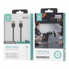 IKREA WB1215 CABLE DE HDMI MACHO-MACHO OD5.0MM HDMI V1.4 3M