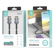 IKREA WB1219 CABLE DE HDMI MACHO-MACHO OD6.0MM 4K UHD 3M